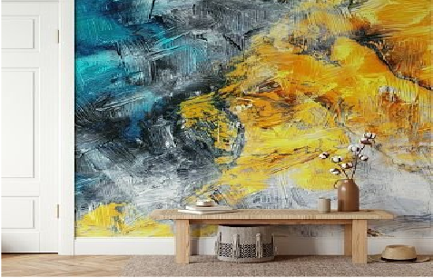 石屏墙面油画如何保养？