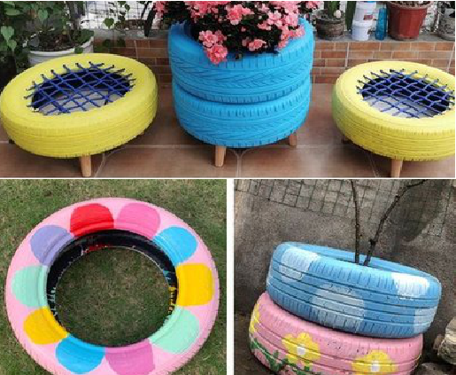 石屏墙体彩绘-变废为宝