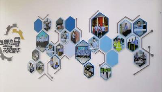 石屏文化墙最常见的做法。