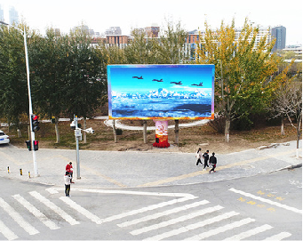 石屏户外大屏广告投放要点。